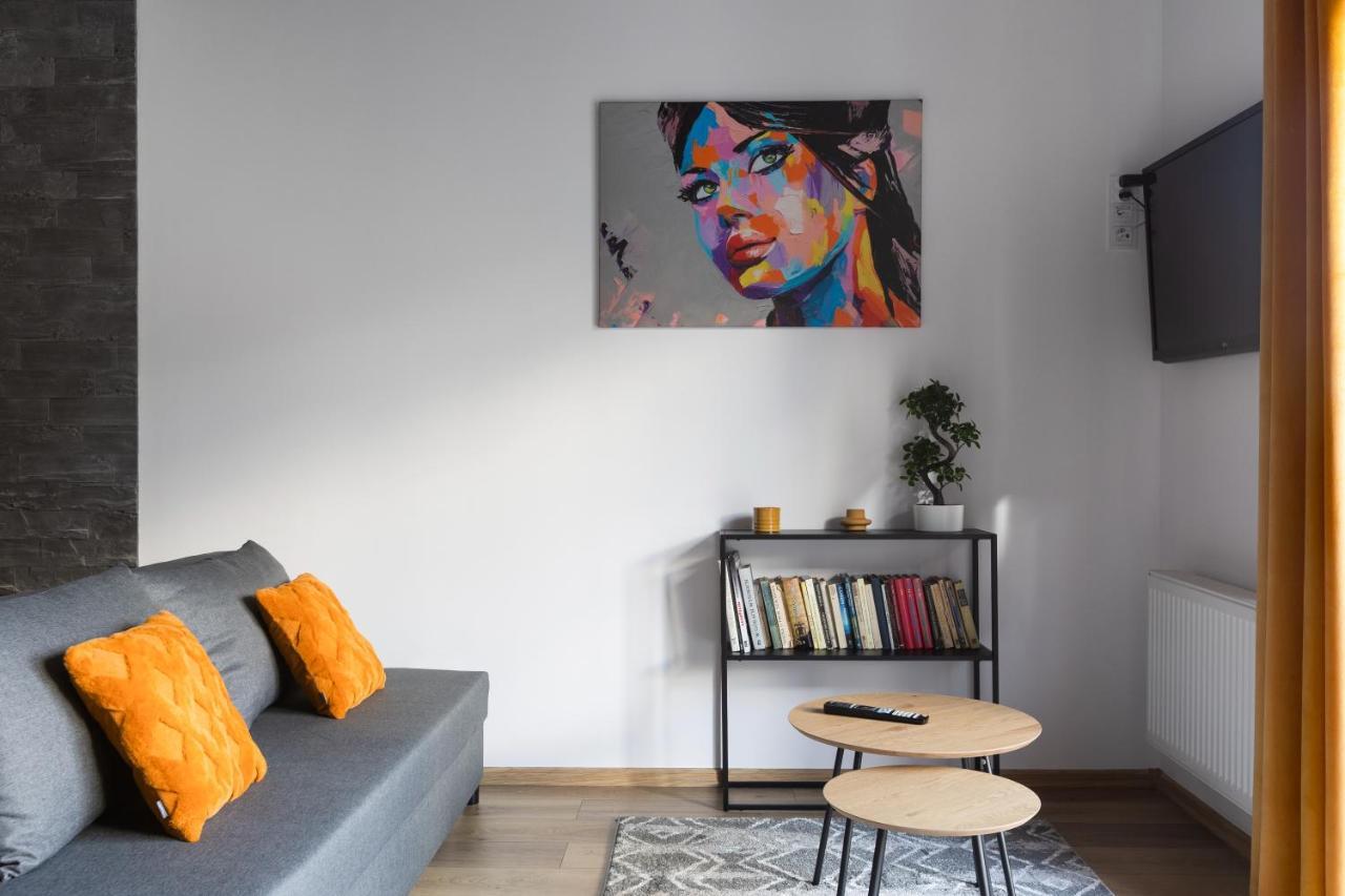 Apartament Skandynawski 2-Poziomowy Sauna Jacuzzi 什切尔克 外观 照片