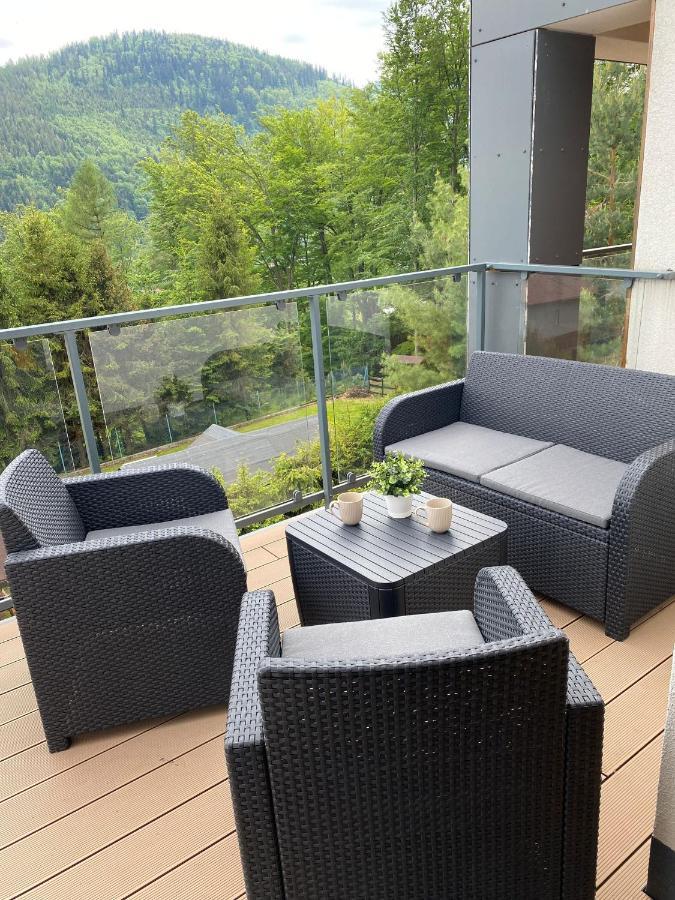 Apartament Skandynawski 2-Poziomowy Sauna Jacuzzi 什切尔克 外观 照片